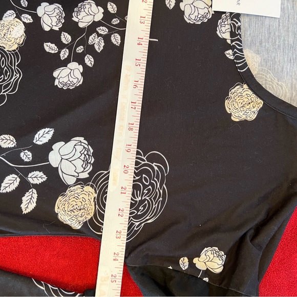 * shirt top New 1XL Loveu Dear floral top long sleeved pullover - Picture 8 of 11